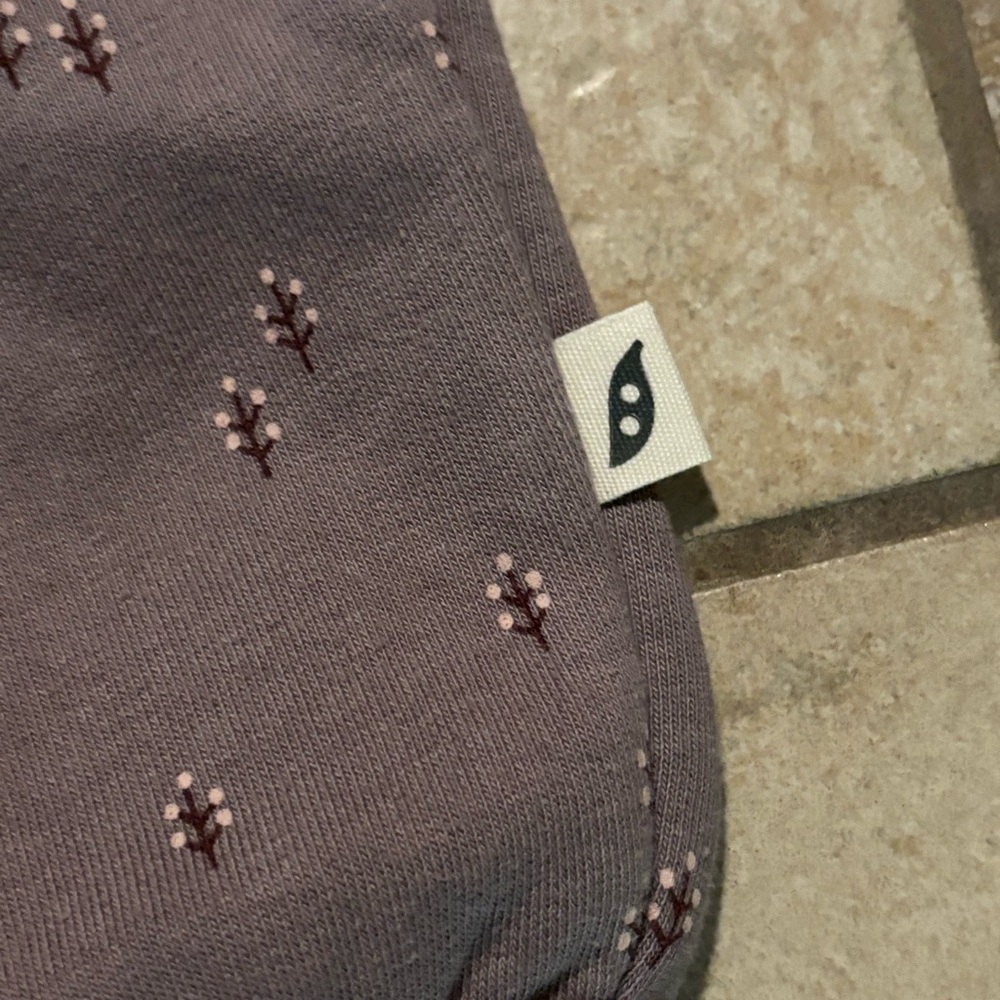 Organic Cotton Kids Joggers - Purple - Picture 4 of 7